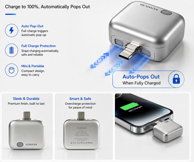 AutoStop Automatic Disconnect Charger USB-C